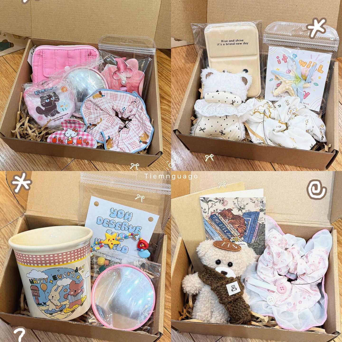 Custom gift box at Tiệm Ngựa Gỗ